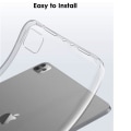 Miniatyrbilde 2 av 6: iPad Pro 11 (2020)/(2018) TPU-deksel - Gjennomsiktig Transparent