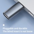 Pikkukuva 2 / 2: Muunnin USB-C-sovitin uros-USB-C-naaras 60 W Pikalataus Silver
