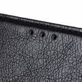 Pikkukuva 7 / 11: Textured Split Leather Wallet Case for Huawei P Smart Z - Black Black