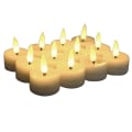 Miniatyrbillede 1 af 9: 12 stk LED lys batteri Elektronisk lys - Varmt hvidt lys White