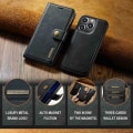 Miniatyrbild 5 av 9: iPhone 14 Pro Max DG.MING 2 i 1 Plånboksfodral Svart