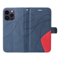 Miniatyrbilde 4 av 9: For iPhone 15 Pro Max KT Series-1 To-fargets Case Blue