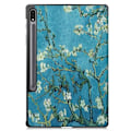 Pikkukuva 2 / 9: Kolmen taittotelineen älykotelo Samsung Galaxy Tab S10+ (S10 Plus) -puhelimelle Multicolor