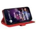 Miniatyrbilde 3 av 10: For Motorola Moto G54 KT Series-1 To-fargets Red