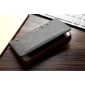 Miniatyrbillede 5 af 9: CMAI2 Litchi plånboksfodral till iPhone 7 Plus - Grå Grey