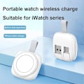 Miniatyrbillede 10 af 11: Oplader til Apple Watch opladningsbase med Type-C/USB-kabler White