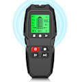 Miniatyrbild 11 av 11: 5 i 1 LCD Wall Stud Finder Edge Center Trä ström Metall AC Live Wire Detektor Svart