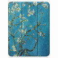 Miniatyrbilde 2 av 11: Tri-fold Stativveske for iPad 10.9 (2022) Tablettdeksel Penneholder - Blomst Multicolor