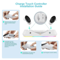 Miniatyrbillede 2 af 6: Oculus Meta Quest 3 VR Magnetic Charging Dock Headset-stativ White