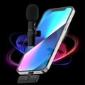 Miniatyrbillede 3 af 7: USB - C 2,4 GHz trådløs Lavalier - mikrofon (2 mikrofoner+1 modtager) Black