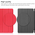 Miniatyrbilde 6 av 10: Trefoldet Stativdeksel for Lenovo Tab M9 Red