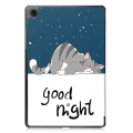 Pikkukuva 3 / 7: Kolminkertainen telinekotelo Samsung Galaxy Tab A9 8.7" - Cat Multicolor