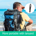 Miniatyrbild 5 av 11: Handvev 30000mAh Sol PowerBank Lightning/USB-C/Mikrokabel Orange