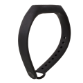 Miniatyrbillede 5 af 5: Fleksibelt TPU håndledsbånd til Xiaomi Mi Band 2 - Sort Black
