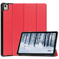 Pikkukuva 1 / 11: Nokia T21 Tri-fold Stand Wake/Sleep Cover Tablet-kotelo - Punainen Red