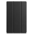 Miniatyrbillede 2 af 10: Til Lenovo Tab M10 Plus (Gen 3) Trifoldet Stativdæksel - Sort Black