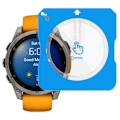 Miniatyrbillede 1 af 7: IMAK Til Garmin Fenix 8 47mm Hærdet Glas Skærmbeskyttelse Transparent