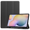 Miniatyrbillede 1 af 9: Trifoldet stativ Smart Taske til Samsung Galaxy Tab S7 Black
