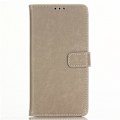 Pikkukuva 1 / 4: Retro Style Wallet Stand Cover for OnePlus 7 - Beige Beige