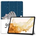 Miniatyrbilde 1 av 9: Tri-fold Smart-etui med stativ for Samsung Galaxy Tab S10+ (S10 Plus) Multicolor
