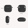 Pikkukuva 5 / 6: AirPods 4 5 kpl Lisävarusteet Kotelo Säilytyslaatikko Kaulahihna Kuulokepidike Avaimenperä - Vaaleansininen Blue