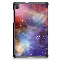 Miniatyrbillede 5 af 8: Trifoldet stativetui til Lenovo Tab M10 FHD Plus - Galaxy Multicolor