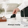 Miniatyrbillede 4 af 10: Watch Charger Stand Compatible with Samsung Round Smart Watch Charger Stand Desktop Holder Beige