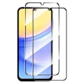 Miniatyrbild 1 av 7: ENKAY 2st Härdat Glas Skärmskydd för Samsung Galaxy A15 Transparent