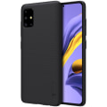Miniatyrbillede 1 af 6: NILLKIN Super Frostet Hårdt Plastiketui Samsung Galaxy A51 - Sort Black