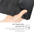 Miniatyrbillede 5 af 9: Tegnebogstativ Telefontaske Stativetui til Xiaomi Redmi 12C Black