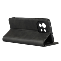 Miniatyrbillede 5 af 7: Auto-absorberet tegnebog læderstativetui til Xiaomi Mi 11 - sort Black