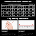 Pikkukuva 8 / 8: Smart Ring Bluetooth Finger Health Tracker 18,2 mm sisähalkaisija Black