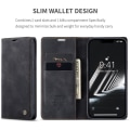 Pikkukuva 6 / 8: CASEME Retro lompakkokotelo iPhone 15 - musta Black