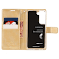 Pikkukuva 2 / 10: MERCURY GOOSPERY Sininen Kuu Suojakotelo Samsung Galaxy S22+ - Kulta Gold