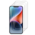 Miniatyrbillede 2 af 3: 3 stk. Hærdet glas / skærmbeskyttelse til iPhone 15 Pro Transparent