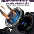 Miniatyrbillede 3 af 5: Til iPhone 15 / 15 Plus Lens Glitter Black
