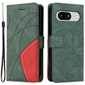 Miniatyrbillede 1 af 9: Til Google Pixel 8 KT-serie-1 dobbeltfarve etui - Grøn Green