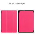 Pikkukuva 4 / 8: Tri-fold Stand Cover for Lenovo Tab E10 - Rose Multicolor