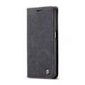 Pikkukuva 4 / 10: CASEME Retro Lompakkokotelo Samsung Galaxy A12 - Musta Black