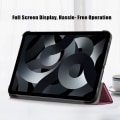 Miniatyrbillede 3 af 9: Trifoldet stativetui til iPad 10.9 (2022) Tabletcover - Wien Red Wine red