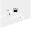 Miniatyrbild 3 av 5: Original Huawei CM33 in-ear Earphone Headphone med mic USB-C Vit