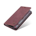 Pikkukuva 5 / 8: CASEME Retro Lompakkokotelo Samsung Galaxy S22 Plus - Punainen Red