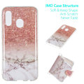 Miniatyrbild 5 av 5: MTK Samsung Galaxy A40 TPU Marmor - Style D Svart