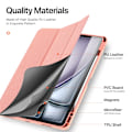 Miniatyrbillede 9 af 11: DUX DUCIS Domo iPad Air 13 (2024) Trefoldet stativ - Pink Pink