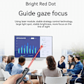 Miniatyrbild 5 av 10: Trådlös Remote Laser Pointer Powerpoint Office Presentation Page Turning Clicker Svart