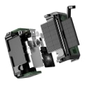 Miniatyrbillede 10 af 11: håndsving Radio 12000mAh Power Bank Batteri lommelygte Solar opladning Black