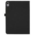 Miniatyrbillede 3 af 6: Til iPad 10.9 (2022) Tabletetui Dækstofstruktur - Sort Black