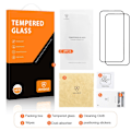 Miniatyrbild 7 av 7: AMORUS till iPhone 16 Härdat glas skärmskydd 2-Pack Transparent