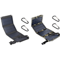 Miniatyrbillede 5 af 8: 20W Foldbar Solpanel Bærbar Strømgenerator USB-lader Black