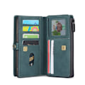 Miniatyrbild 8 av 11: CASEME Samsung Galaxy S20 Plus Retro läder plånboksfodral - Grön Grön